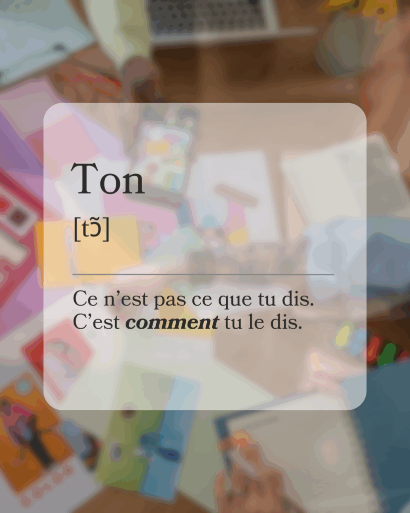 Le ton : la voix de votre marque même quand elle ne parle pas